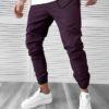 Pantaloni barbati casual mov 7182 37-5 - Pantaloni barbati - Pantaloni de trening