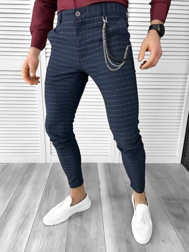 Pantaloni barbati eleganti 2019 B6-43 - Pantaloni barbati - Pantaloni eleganti