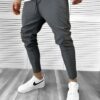 Pantaloni de trening gri conici 971 119-3* - Pantaloni barbati - Pantaloni de trening